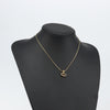 Secondhand Christian Dior CD Pendant Necklace Gold-plated