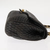 Bally Vintage Chain Shoulder Bag Quilted Leather