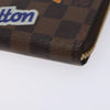 Secondhand Louis Vuitton Clemence Wallet Limited Edition Patches Damier