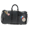 Secondhand Louis Vuitton Keepall Bandouliere Bag Limited Edition Damier Graphite LV League