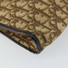 Christian Dior Vintage Trotter Shoulder Bag Canvas