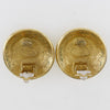 Secondhand Chanel Vintage 31 Rue Cambon Round Clip-On Earrings