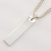 Secondhand Gucci Logo Bar Double Ball Necklace Silver 925