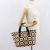 Secondhand Bally Vintage Handbag Brown Canvas Bags