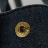 Secondhand Prada Canapa Tote Blue Denim Jeans Bags