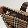 Secondhand Burberry Nova Check Tote canvas check pattern