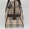 Burberry Nova Check Bowling Bag Canvas