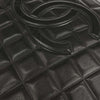 Chanel Chocolate Bar CC Tote Quilted Leather