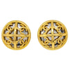 Secondhand Chanel CC Round Earrings