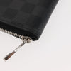 Secondhand Louis Vuitton Zippy wallet vertical Damier Graphite