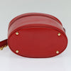 Secondhand Celine Vanity bag Red Leather Bags