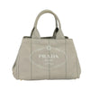 Secondhand Prada Canapa Tote Gray Canvas Bags