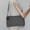 Christian Dior Vintage Trotter Shoulder Bag Canvas