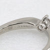 Secondhand Bvlgari Dedicata a Venezia Solitaire Ring Platinum with RBC Diamond E/VS2