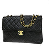 Chanel Vintage Classic Single Flap Bag Quilted Lambskin