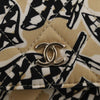 Secondhand Chanel Flap Card Holder on Chain Quilted Printed