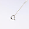 Secondhand Tiffany & Co. Elsa Peretti Open Heart Pendant Necklace Sterling
