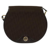 Christian Dior Vintage Trotter Flap Shoulder Bag Canvas