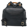 Gucci Vintage Bamboo Backpack Leather