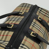 Secondhand Burberry Nova check boston bag