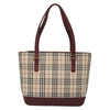 Secondhand Burberry Nova Check Tote Canvas and
