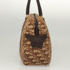 Christian Dior Vintage CD Trotter Handbag Canvas