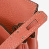Hermes Birkin Handbag Pink Clemence with Palladium Hardware