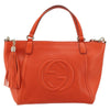 Gucci Soho Convertible Top Handle Bag Leather