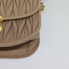 Miu Miu Chain Flap Crossbody Bag Matelasse Leather
