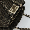 Secondhand Fendi Mia Tote Metallic Zucca