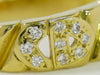 Secondhand Christian Dior CD ring Yellow Gold and Diamond