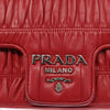 Prada Gaufre Chain Flap Shoulder Bag Nappa Leather