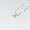 Secondhand Christian Dior CD Pendant Necklace Gold-plated