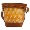 Secondhand Fendi FF Logo Mon Tresor Bucket Bag