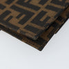 Fendi Vintage Flap Clutch Zucca canvas