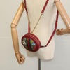 Secondhand Gucci Ophidia Round Backpack Flora GG