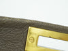 Secondhand Fendi Peekaboo Bag Gray Leather Bags