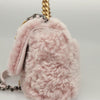 Chanel shearling pink shearling