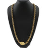 Secondhand Chanel Coco Long Necklace Gold-plated