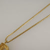 Secondhand Christian Dior CD Pendant Necklace Gold-plated