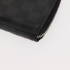 Secondhand Louis Vuitton Zippy wallet vertical Damier Graphite