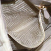 Prada Chain Front Zip Tote Quilted Tessuto