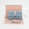Miu Miu Madras Chain Clutch Matelasse Leather with Glitter