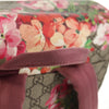 Secondhand Gucci Buckle Backpack Blooms Print GG