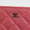 Chanel O Case Clutch Quilted Lambskin