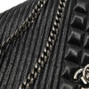 Secondhand Chanel Coco Boy Flap Bag Quilted Aged