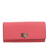 Secondhand Fendi Peekaboo Wallet Pink Leather Accessories