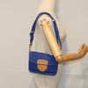 Prada Push Lock Flap Shoulder Bag Canvas
