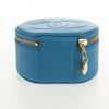 Secondhand Chanel Vintage Timeless Round Jewelry Case Caviar