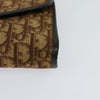 Christian Dior Vintage Trotter Flap Shoulder Bag Canvas